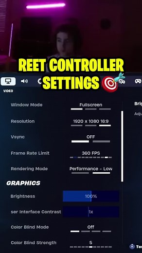 Reets Reveals His INSANE Controller Settings 😈 #reet #viral #fyp #foryou #foryoupage #fortnite