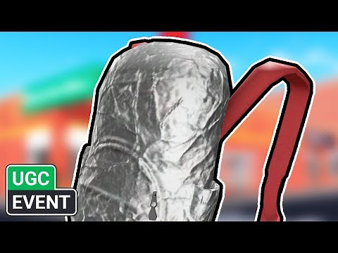 [UGC EVENT] How to get the BURRITO BACKPACK in CHIPOTLE BURRITO BUILDER | Roblox