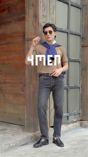 Một chút cổ điển, một chút hiện đại - vừa đủ để tạo nên phong thái riêng. Polo tông nâu mang lại cảm giác ấm áp và trưởng thành. Khoác nhẹ áo len qua vai như một điểm nhấn preppy đầy tinh tế. Denim tối màu giữ tổng thể gọn gàng, nam tính nhưng vẫn linh hoạt cho nhiều hoàn cảnh. Tinh giản trong chi tiết. Chủ động trong phong cách. Định hình phong thái riêng cùng 4MEN. ___ #Outfit: Áo polo PO173 x Quần jeans QJ120 x Áo sơ mi SM196 ---------------------- ▪️ Hệ thống hơn 17 cửa hàng: https://4men.co