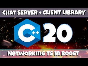 C++ Chat Client and Server using Boost Networking TS | C++ in 2021