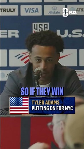 Knicks fan Tyler Adams shares a fun back-and-forth with Weston McKennie during the playoff run