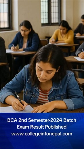 BCA 2nd Semester-2024 Batch Exam Result Published - Tribhuvan University | College Info Nepal