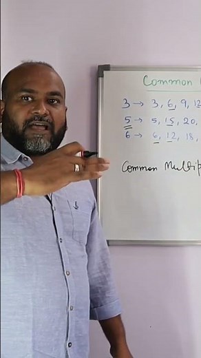 Trick to find common multiples #PulastyaClasses #commonmultiple