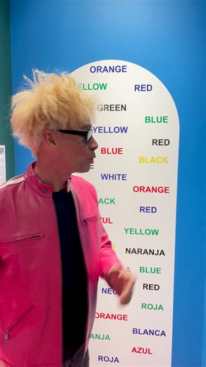 759 reactions · 39 shares | How Fast is Your Brain? Impossible color test! Paradox Museum Las Vegas | Murray SawChuck | Facebook