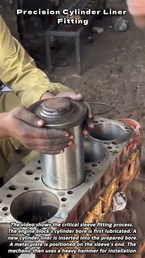 Precision Cylinder Liner Fitting