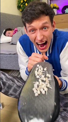 Sneaky Slipper Surprise: The Ultimate Party Prank! 😂🎉