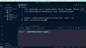 Create and Read with SQLAlchemy