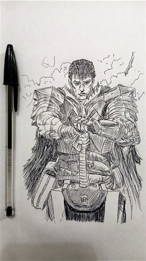 From Blank Page to Berserk #shorts