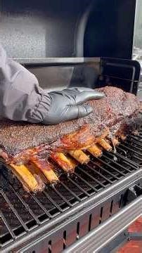 Smoking a 31 pound Rack of Beef Ribs #beef #ribs #butcher