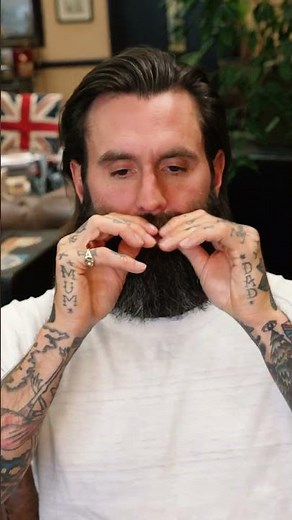 How to Apply Beard Oil with Ricki Hall 👇⁠