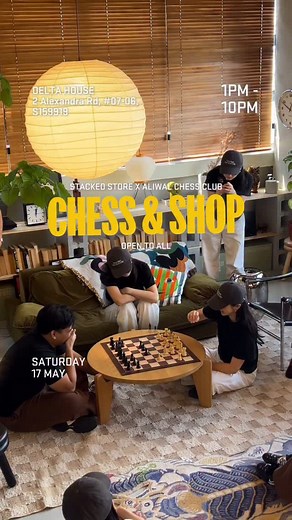 ♟️Join Us for a day of CHESS & SHOP at Stacked Store In collaboration with Aliwal Chess Club We’re opening our doors for a special day of chess on Saturday, May 17, and everyone’s invited! Whether you’re a seasoned player or just curious, come hang out for friendly games, good vibes, and great company. In collaboration with Aliwal Chess Club, we’ll have unique boards set up, seating available, and a welcoming space for all from first-timers to chess pros. While you’re here, explore Stacked Store