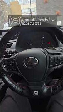 Lexus UX Protected with Ghost 2 Immobiliser | PIN Code Anti-Theft