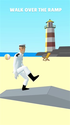 Walk Over The Ramp #19 #failrun #gaming #viral #shorts