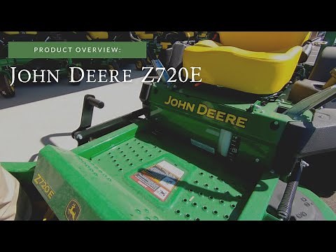 John Deere Z720E Walk Around