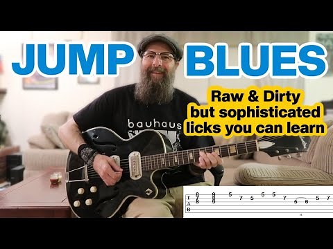 Stuck in a Blues Rut? Try this Jump Blues Solo! w/TABS