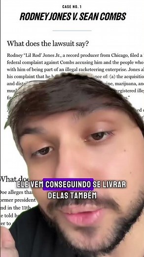 O CASO DIDDY (Parte 1) Como Tudo Começou em Hollywood