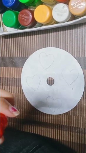 Easy cd painting ideas aesthetic craft ideas 🙆🙆