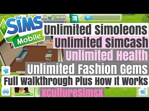 The Sims Mobile - Unlimited Money Cheat Plus Unlimited SimCash, Health And More | July 26