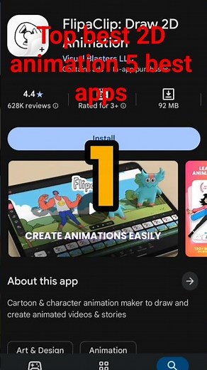 Top best 2D animation 5 best apps