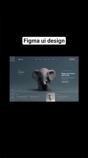 How to Create a Clean & Modern Website UI | UI/UX Design#figma #uidesign #uxdesign
