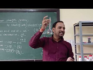 Standardization of KMnO₄ Using Oxalic Acid | Redox Titration | Chemistry Practical