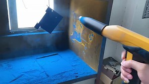 Manual Electrostatic Powder Coating Gun Machine Steel Engine for High-Efficiency Easy Operation Construction Powder Painting