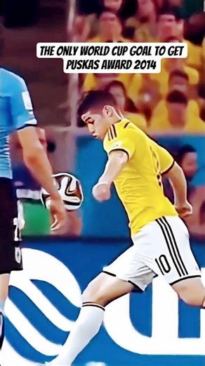 The Only World Cup Goal to Win Puskas 🏆🥶 James Rodríguez’s Puskás Goal #jamesrodriguez #puskas
