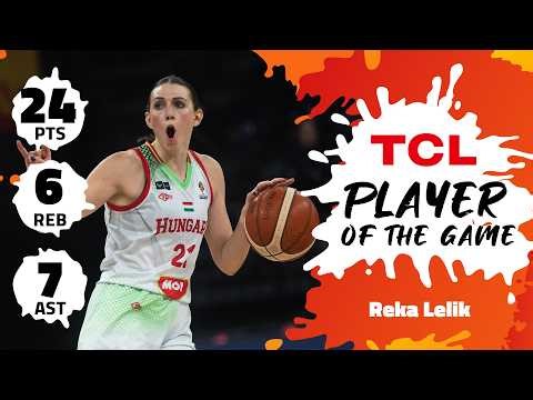 Reka Lelik (24 PTS) | TCL Player Of The Game | HUN vs ARG | #FIBAWWC 2026 Qualifying Tournament