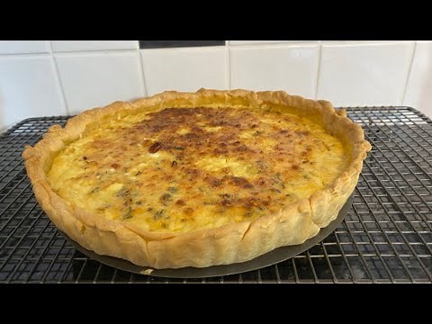 Cheese Flan - School Dinners Memories