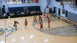 2-time NBA champion assistant coach Brendan Suhr shows how a simple hedge drill for teaching pick-and-roll defense evolved into an effective offensive set with the Detroit Pistons under Chuck Daly, known today as the "horns" set. | Coaching U