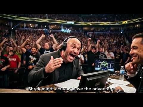 “Shrek vs Hulk: INSANE MMA Fight You Won’t Believe!” 