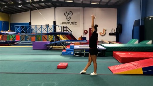 Cartwheel (forward facing)