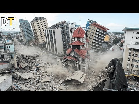 Massive 6.9 Earthquake in Philippines Now! Cebu Shook,People in Panic!