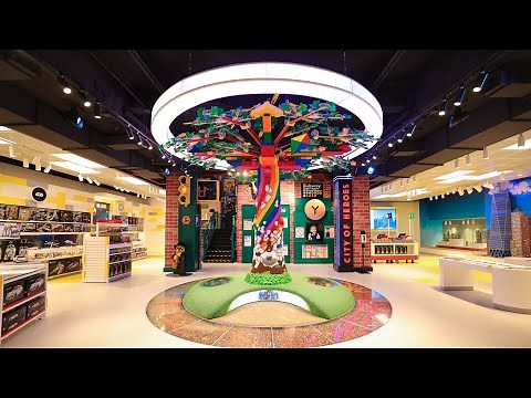 Inside the NEW 2021 Rockefeller Center 5th Ave NYC LEGO Flagship Store! (EXCLUSIVE TOUR) [4K]