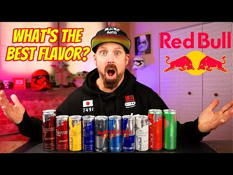The Ultimate Red Bull Taste Test: Unveiling the Flavorful Lineup!