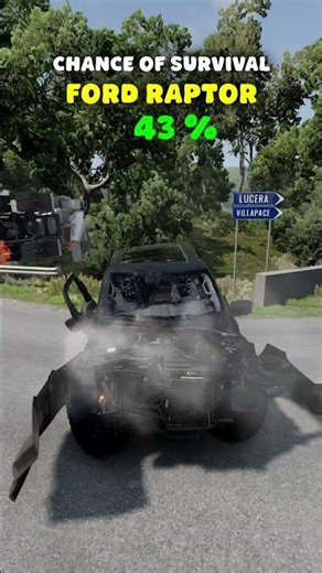 Which car has the highest survival rate? #beamngdrive #beamng #crashtest