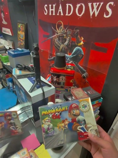 Restocking daily at The Garage!#rgv956 #brownsvilletx #videogamestore #retrovideogames #n64