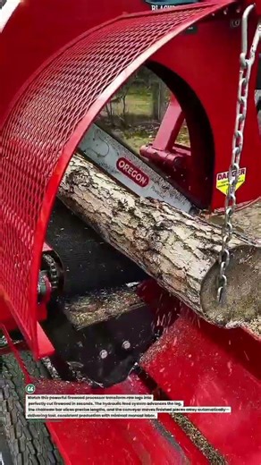 Ultimate Firewood Processor in Action 🚜🪵 #FirewoodProcessor #LoggingTech #Woodworking