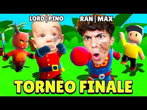 TORNEO FINALE: TEAM RAN vs TEAM LORD UNA VOLTA PER TUTTE su STUMBLE GUYS!😈