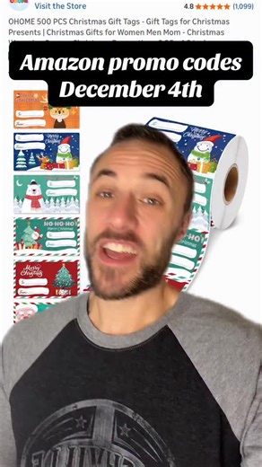 Joshua Fauske on Instagram: "December 4th Amazon promo codes! For the full list of items with codes click the link in my bio. Happy shopping! #amazon #amazonpromocodes #amazonfinds #amazonmusthaves #christmasgiftideas"