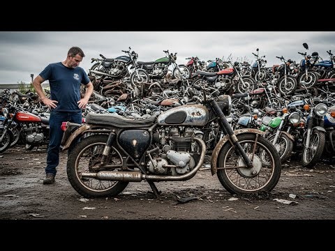 BSA Gold Star 1962 Abandoned Motorcycle Restoration