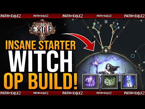 Path Of Exile 2 - Best Starter Build - INSANE OP WITCH BUILD Class Guide - Path of Exile 2 Builds