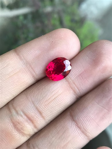 Lab Ruby Oval , Pigeon Blood Ruby , 11X9 Mm Calibrated , 5 Carat Ruby Corundum Gemstone , Vivid Red Ruby Loose Gemstone for Jewelry C000 - Etsy