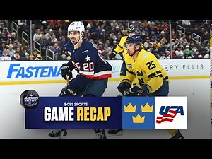 USA falls to Sweden ahead of 4 Nations Face-Off Final matchup vs. Canada | Game Recap