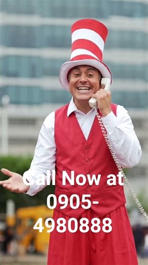 Mystic Mime Highlights the Wells Fargo Fun Run In Manila, Phillipines.Contact: +63905-4980888