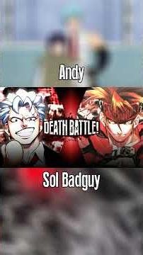 DEATH BATTLE Thumbnails: Andy vs Sol Badguy