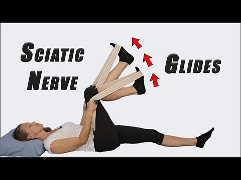 Flossing Exercises for SCIATIC NERVE Entrapment and PIRIFORMIS SYNDROME