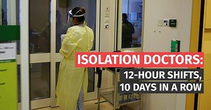 64K views · 1.3K reactions | Isolation doctors do more than just treat patients diagnosed with Covid-19. Andy Wong from Singapore General Hospital shares his experience working in the isolation ward. | Mothership | Facebook