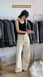 Chiếc quần Jean được khách hàng nhà Sunf lựa chọn nhiều nhất, đơn giản vì mặc lên form rất đẹp và tôn dáng! | SunFlower store vn