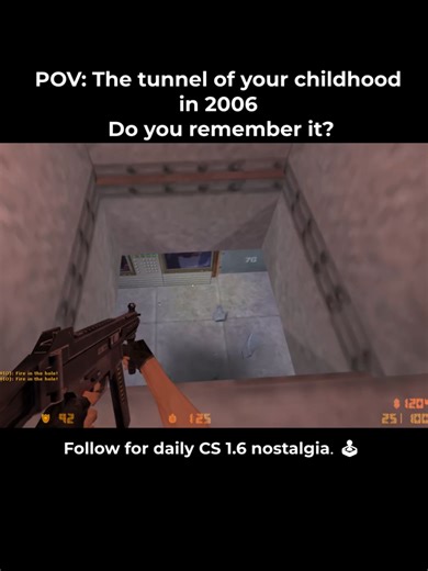 Remembering the 2006 Childhood Tunnel in Counter-Strike